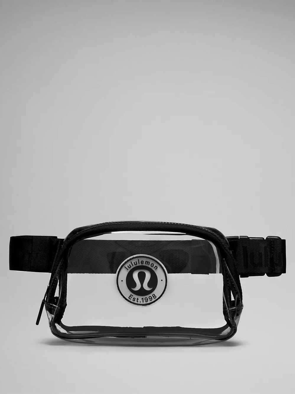 lululemon athletica Black Clear Waist Pouch